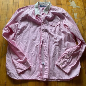 Ralph Lauren pink button  down shirt